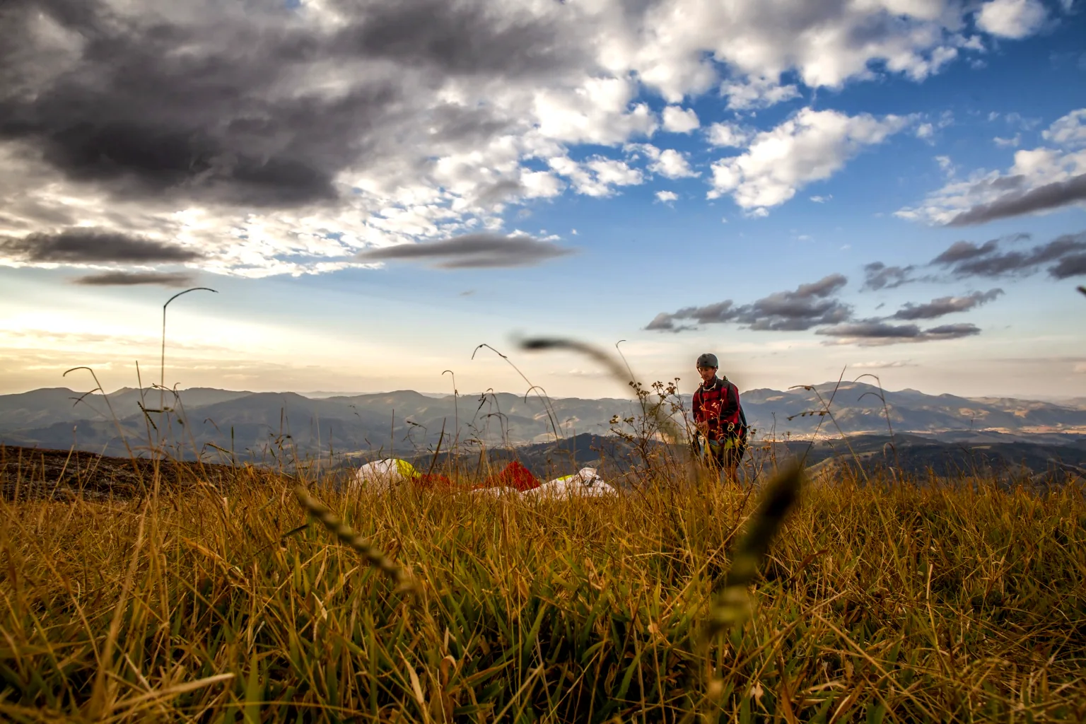 Preparação no topo — Pedra do Elefante